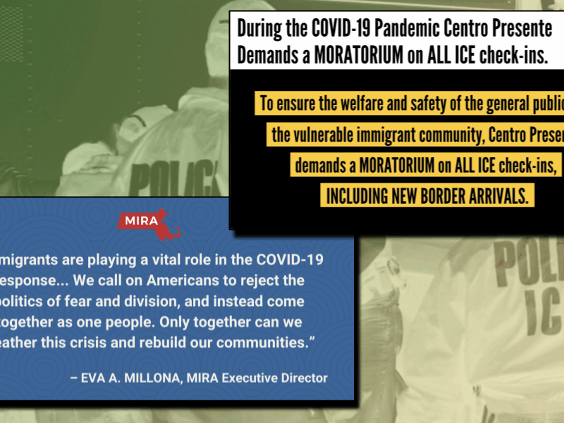 immigration Boston coronavirus ICE