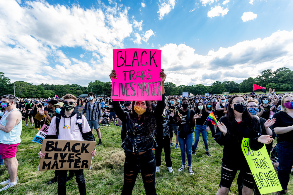 Black Trans Lives Matter rally in Boston