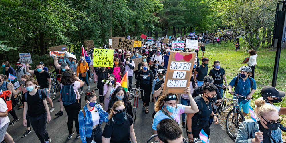 Black Trans Lives Matter rally in Boston