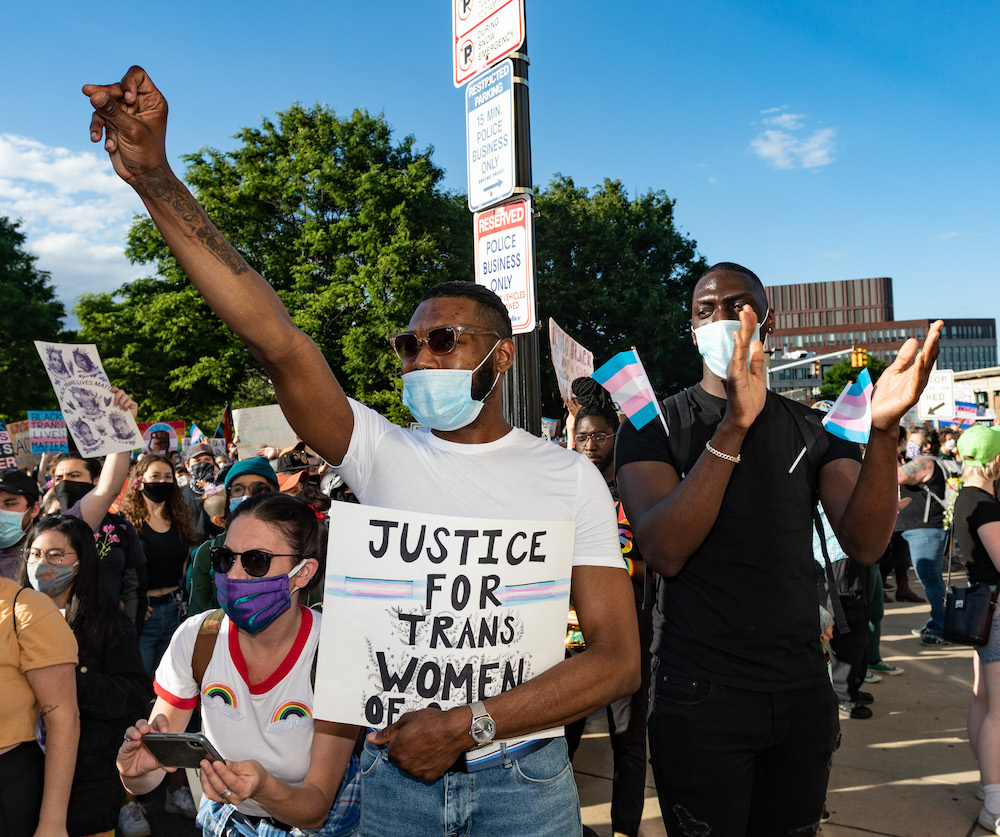 Black Trans Lives Matter rally in Boston