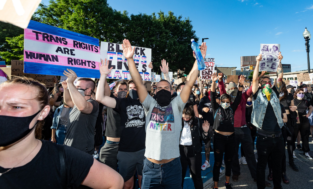 Black Trans Lives Matter rally in Boston