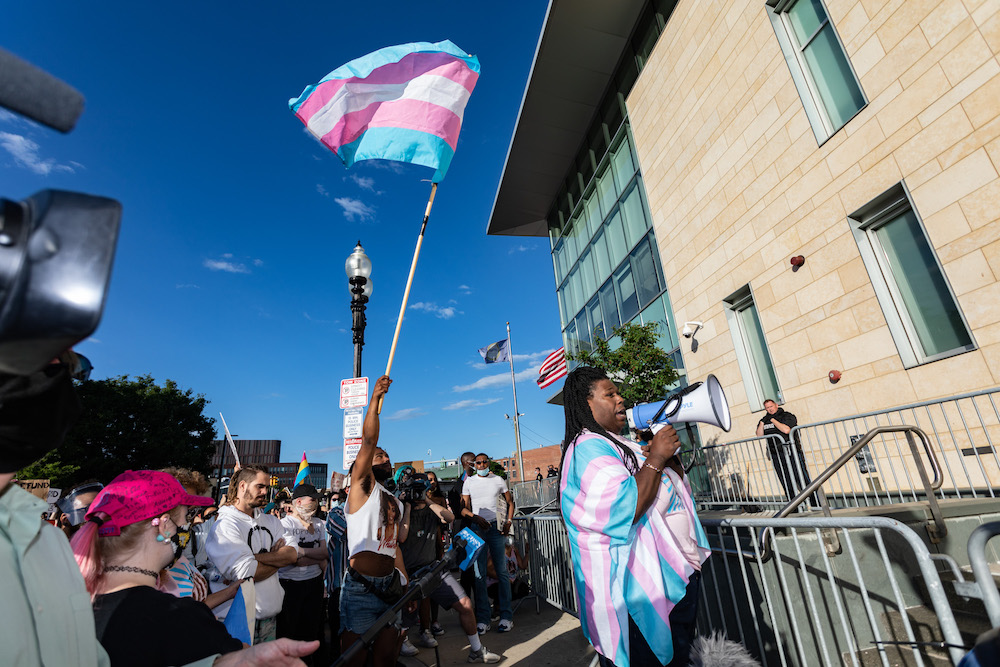 Black Trans Lives Matter rally in Boston