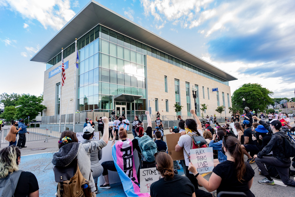 Black Trans Lives Matter rally in Boston