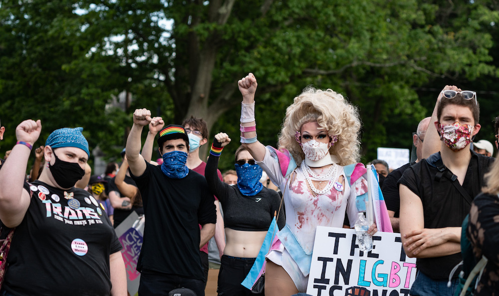 Black Trans Lives Matter rally in Boston