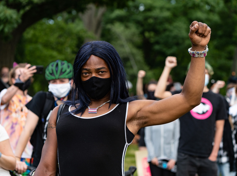 Black Trans Lives Matter rally in Boston