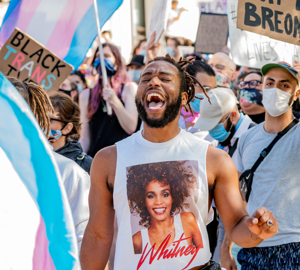 Black Trans Lives Matter rally in Boston