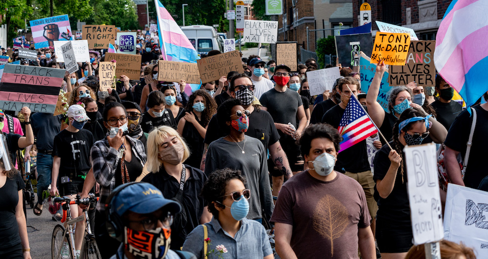 Black Trans Lives Matter rally in Boston