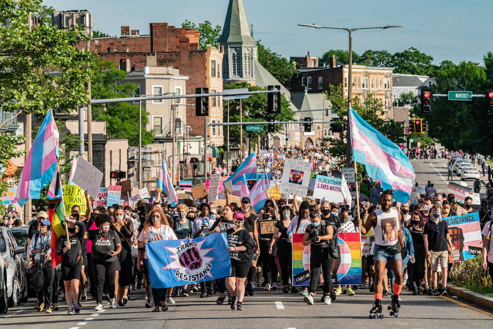 Black Trans Lives Matter rally in Boston