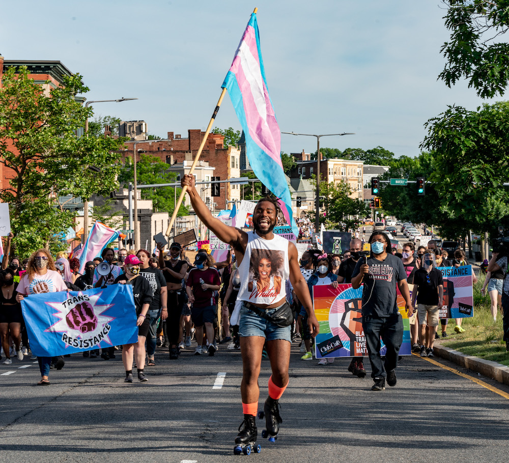 Black Trans Lives Matter rally in Boston