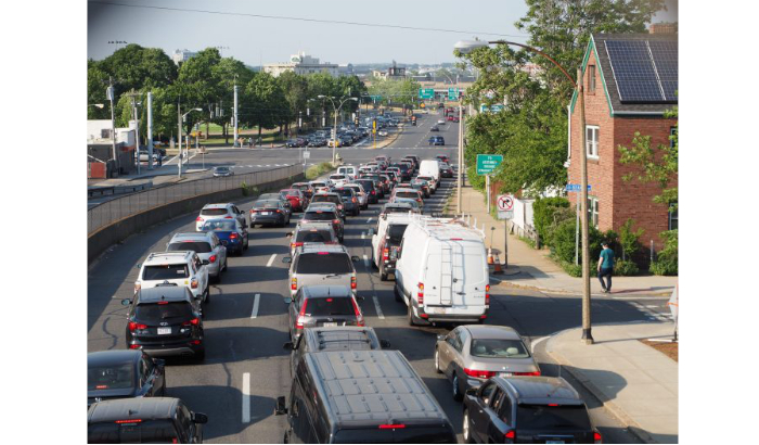 Traffic on McGrath Highway