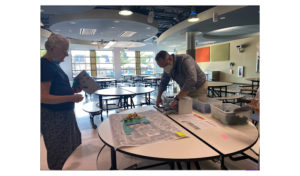Somerville residents participate in 90 Washington design workshop. Photo by Molly Farrar.
