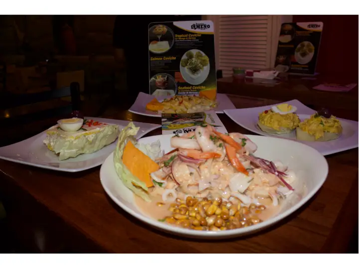 Authentic Peruvian cuisine at Rincon Limeño. Photo by Sophia Waldron. Copyright 2024 Sophia Waldron.