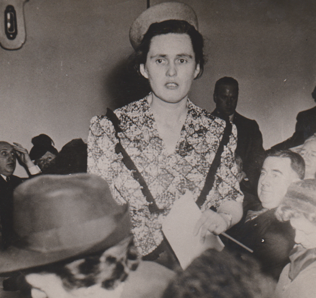 Grace Lonergan Lorch in 1944. Photo courtesy of Grace Lonergan Lorch's family.