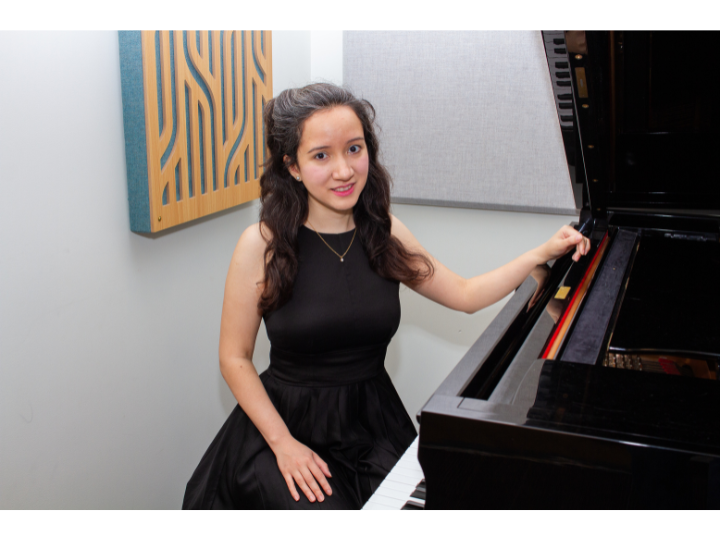 Somerville composer Shira Laucharoen. Photo by Jason Pramas. Copyright 2025 Jason Pramas.