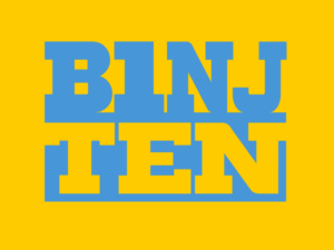 "BINJ TEN" logo by Chris Faraone.