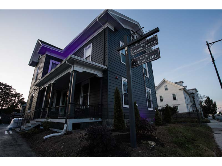 The Satanic Temple in Salem, Mass. Photo courtesy of The Satanic Temple.