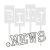 BINJ.News logo – reverse – transparent background BINJ.News logo - reverse - transparent background